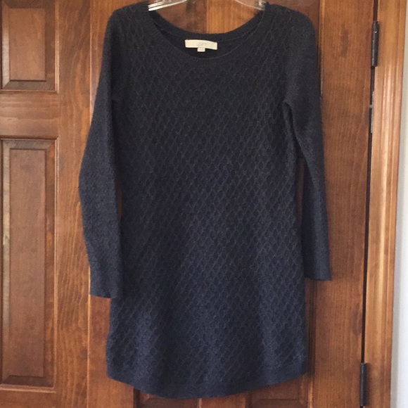 LOFT Dresses & Skirts - Loft Sweater Dress in Gray